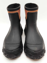 Burberry Ryan House Check Black Rubber Rain Boots Size Eu 40 Do0225lrxde