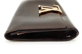 Louis Vuitton Amarante Vernis Patent Leather Louise Chain Bag Eb0526cocde