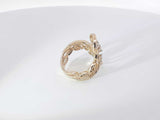 .08ctw Diamonds 14k Yellow Gold 5.4 Grams Ring Size 6 Sd0825lszsa