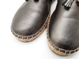 Coach Floralapp Mt Espadrille Gunmetal Silver Slip Ons Size Us 6b Do0425oxde