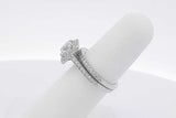 1.1cttw Diamond Ring In 14k White Gold 6.1 Grams Size 5.5 Eb0425srxsa