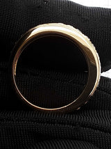 Diamond & 18k Yellow Gold Half-eternity Ring 4.8 Grams Size 5.75 Fw0726rxzdu