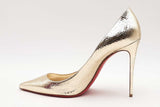 Christian Louboutin So Kate Gold Metallic Heels Size 39.5 Eb0125lxzsa