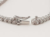 4.17 Cttw Lab Grown Diamonds 14k Wg 6.6g Tennis Bracelet 6.75 In Do0326lwxzde