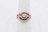 0.48cttw Diamond Ring In 14k Yellow Gold 6.2 Grams Size 7.5 Eb0426iorsa
