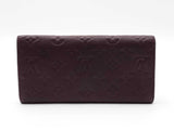 Louis Vuitton Josephine Wallet In Aube Purple Empreinte Leather Fw0726lxrdu