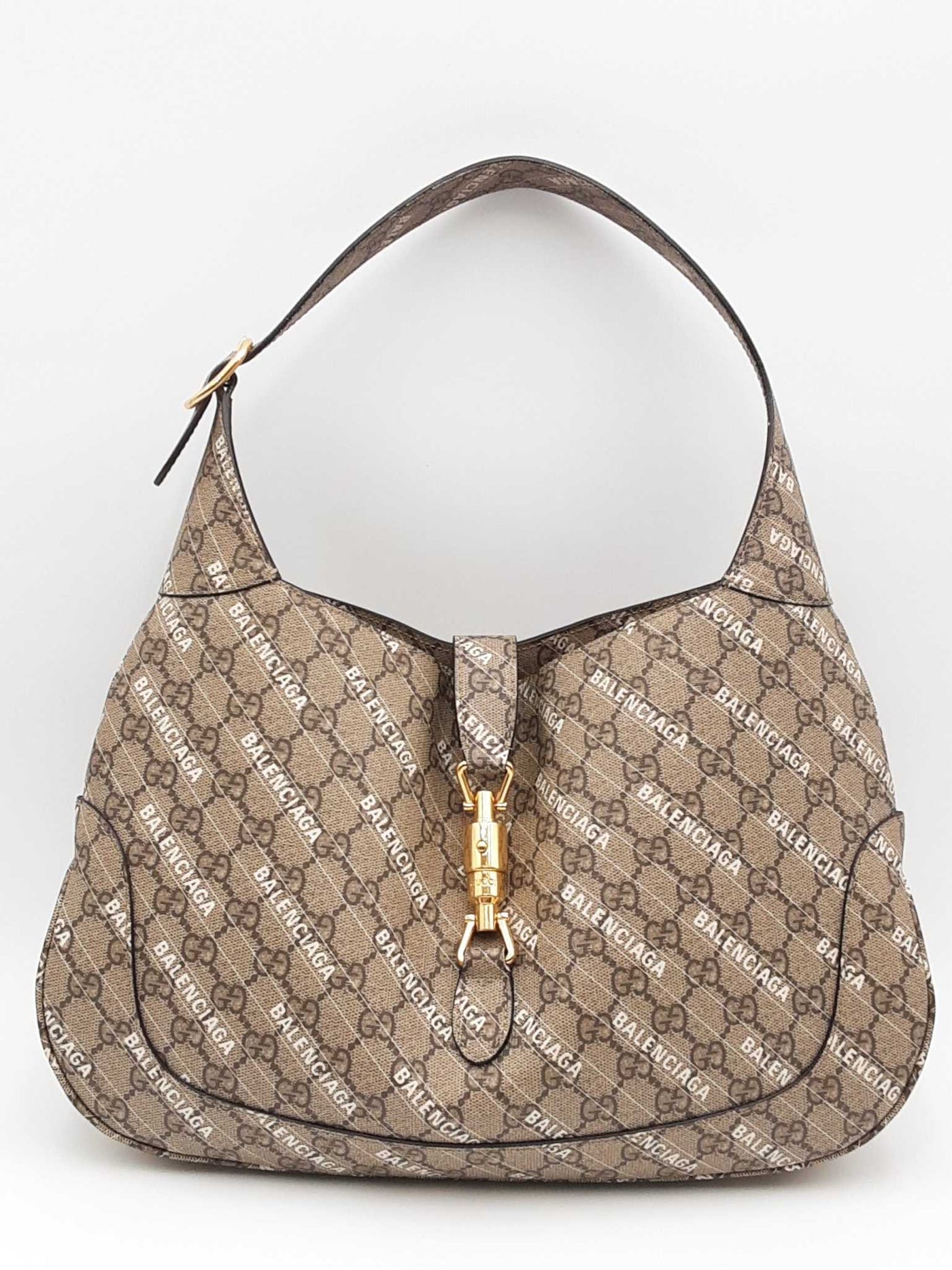 Gucci X Balenciaga The Hacker Project Jackie 1961 Hobo Shoulder