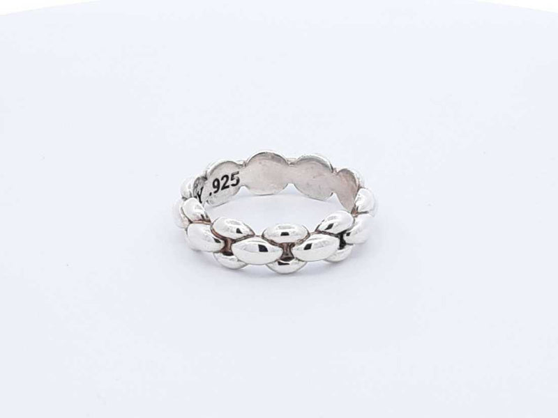 King Baby Sterling Silver Infinity Link Ring 9.6 Grams Size 12.75 Fw0425pzdu