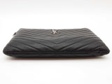 Ysl Saint Laurent Matelasse Chevron Monogram Pouch Sd0926orzde