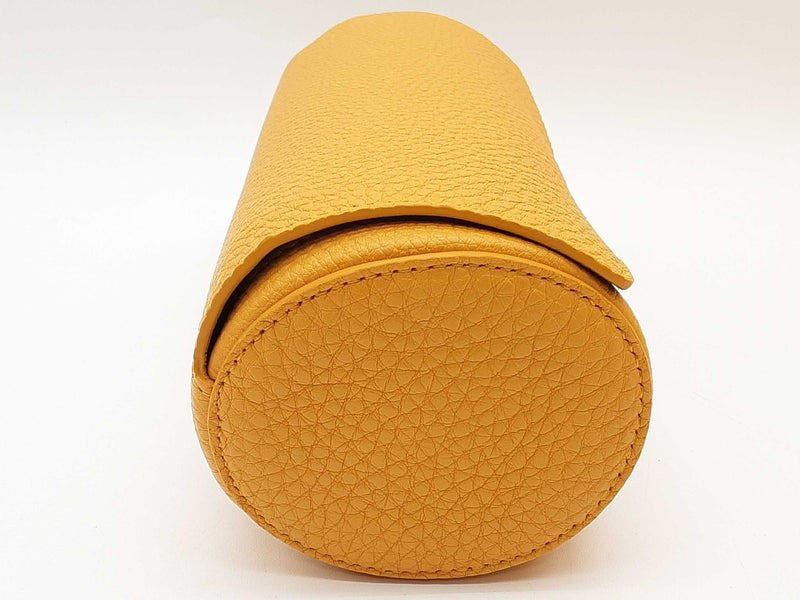 Fendi Yellow Leather Watch Bracelet Case Do0325opxzde