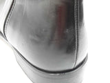 Stamati Mastroianni Black Leather Ankle Boots Size 10.5m Womens Do0925orxde