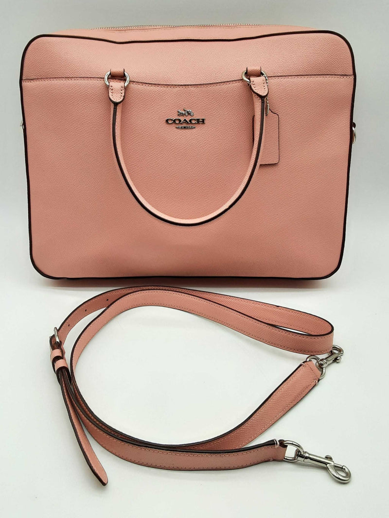 Coach Pink Leather Laptop Bag Do1124rxde