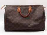 Louis Vuitton Monogram Speedy 40 Brown Aa0826wrzsa