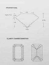 2.60 Ct Lab-grown Diamond & 14k Gold Ring With Cert 2.6 Gram Size 7 Fw0326sxzdu