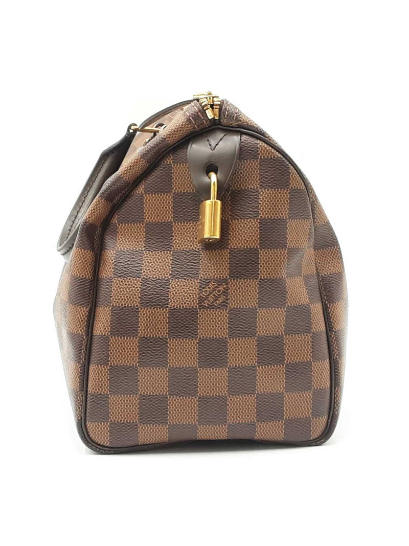 Louis Vuitton Speedy 25 In Damier Ebene Coated Canvas Fw0925rxzdu