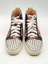 Christian Louboutin Lou Spikes High Top Trainers Size 41 Eb0125lorsa