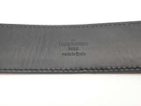 Louis Vuitton Initials Damier Graphite Reversible Belt Size 105/42 Do0625lcrde