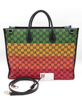 Gucci Rainbow Gg Canvas Large Tote Bag Sd0126lrzxde