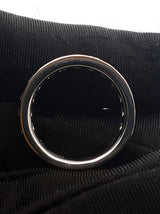1.95 Cttw Diamond & 14k White Gold Wedding Band 4.9 Grams Size 6.75 Fw0926orxdu