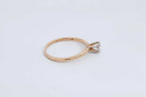 0.20ctw 14k Yellow Gold Diamond Solitaire Ring 1.6 Grams Size 6.5 Eb0526lpxdu