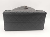 Chanel 25 Medium Grained Calfskin Black Hobo Bag Sd1125pzxzsa