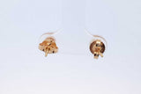 Tiffany & Co. Elsa Peretti Diamond By The Yard 18k Gold Stud Earrings Eb526exzde