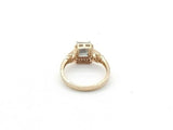 0.64 Dwt Cubic Zirconium 3.2 Grams Yellow Gold 18k Size 9.5 Jg1025ozxmia