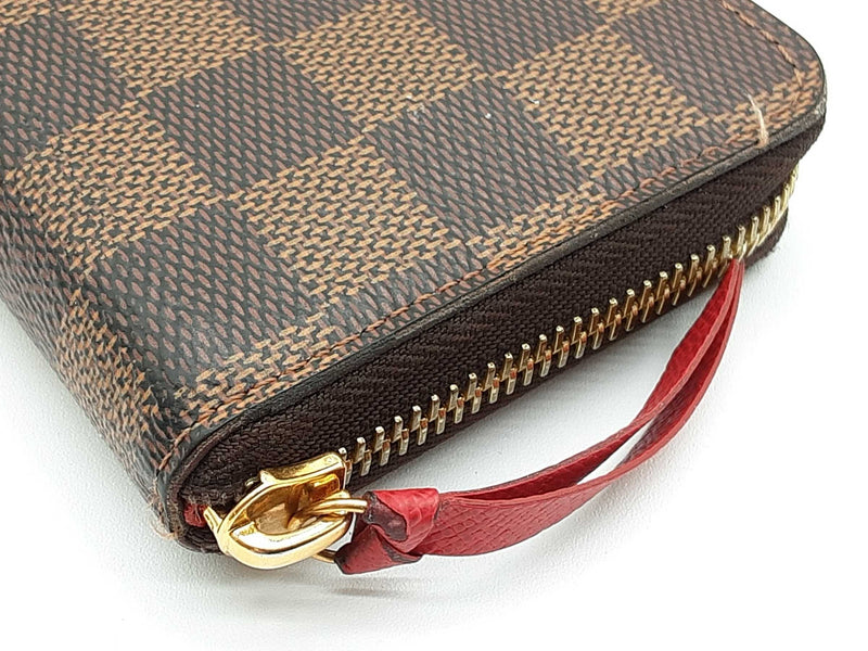 Louis Vuitton Brown Damier Ebene Coated Canvas Zippy Wallet Do0925lrxde