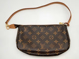 Louis Vuitton Pochette Brown Monogram Shoulder Clutch Do1024rxzde