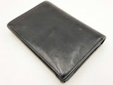 Christian Dior Black Leather Wallet Fw0225lrxdu