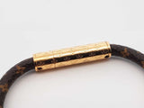 Louis Vuitton Confidential Bracelet In Monogram Coated Canvas 6 Inch Fw1225ixdu