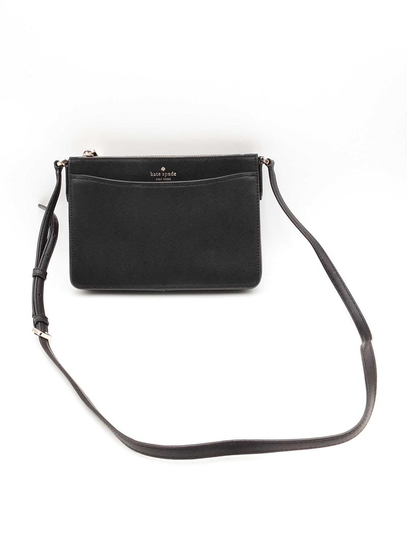 Kate Spade New York Black Saffiano Leather Crossbody Eb0824oxsa