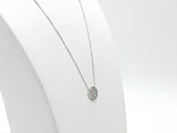 0.70 Dwt Diamonds 2.6 Grams White Gold 14k 9 Inch Jg1025llzmia