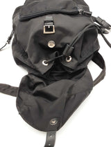 Prada Black Tessuto Nylon Backpack Eb0826wxzsa