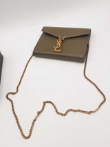 Yves Saint Laurent Cassandra Crossbody Wallet With Chain Eb0326crxsa
