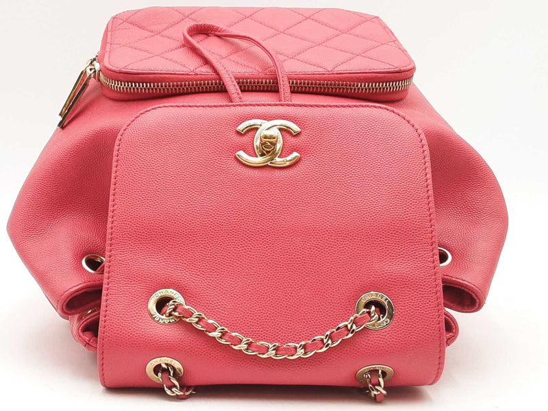 Chanel Business Affinity Backpack Fuchsia Aa1025crzsa