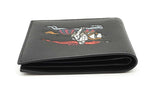 Burberry Equestrian Knight Black Leather Wallet Eb0526oxzde
