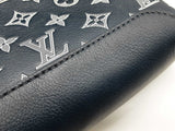 Louis Vuitton Duo Navy Blue Monogram Shadow Leather Slingbag Do0825loxzde