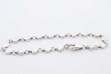 Tiffany & Co. Heart 925 Sterling Silver Bracelet 12 Grams 7.25 Inch Eb1224pxsa