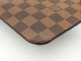 Louis Vuitton Neverfull Pochette In Damier Ebene Coated Canvas Fw0925wirdu