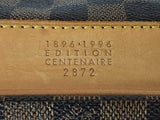 Louis Vuitton Damier Ebene 1896-1996 Edition Centenaire Handbag Sd0925szxde
