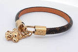 Louis Vuitton Monogram Canvas Vivienne Charm Wrap Bracelet Eb0526crsa