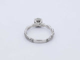 1.93 Cttw Diamond & 14k White Gold Engagement Ring 4.0 Gram Sz 8.75 Fw1124lixzdu