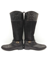 Tory Burch Simone Riding Boots Size 12m Sd1125rzdu