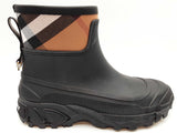 Burberry Ryan House Check Black Rubber Rain Boots Size Eu 40 Do0225lrxde