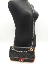 Chanel Cuba Color Flap Black Quilted Leather Shoulder Bag Do0525oxzxde
