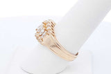 0.28cttw Diamond Ring In 14k Yellow Gold 5.8 Grams Size 8 Eb0726pxzde