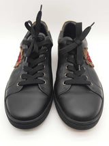 Dolce & Gabbana Dg Sacred Heart Black Leather Shoes Size Uk 10 Do0925lxzde