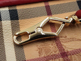 Burberry Clara Pochette Wristlet In Haymarket Check Coated Canvas Fw0126lordu