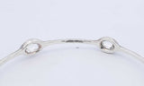 Ippolita Sterling Silver Bangle Bracelet 12.4 Grams 7.5 Inch Eb0424lrxsa